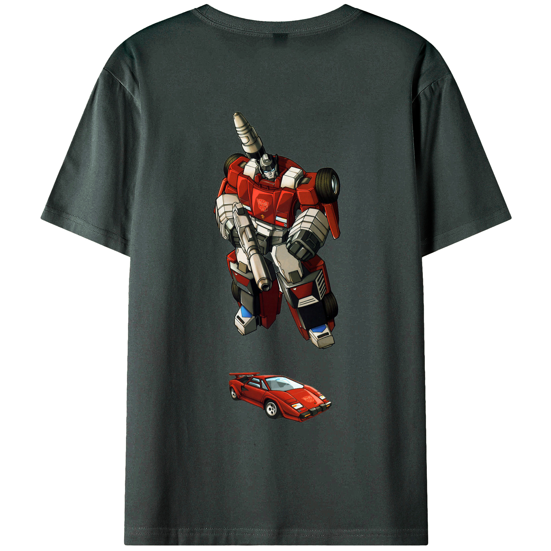 （画像用）  綿100％ メンズ半袖Tシャツ（バックプリント） 通気性